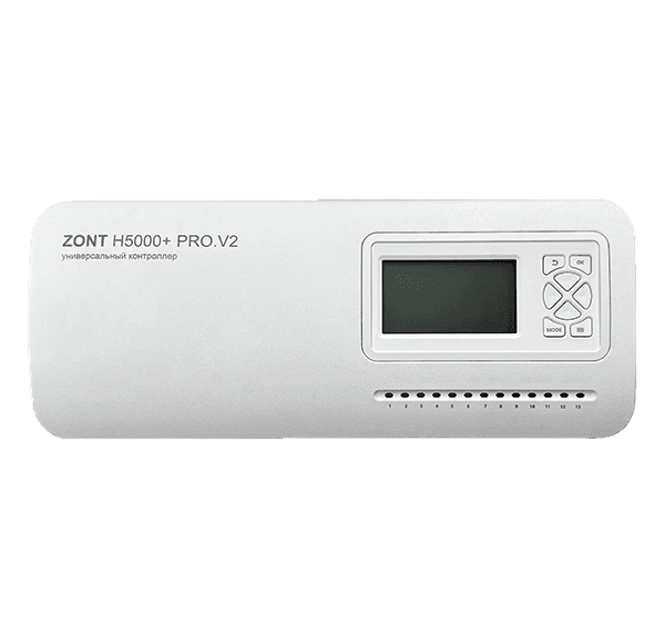 Контроллер ZONT H5000+Pro V2 универсальный GSM /  Wi Fi