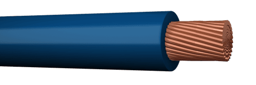 Провод монтажный гибкий TOPFLEX V-K H05V-K 1х0.75  темно-синий