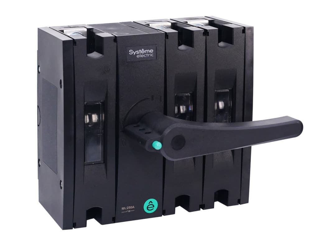 Выключатель-разъединитель SYSTEMEPACT SD250 4P 200A Рукоятка фронт центр_Рукоятка заказывается отдельно