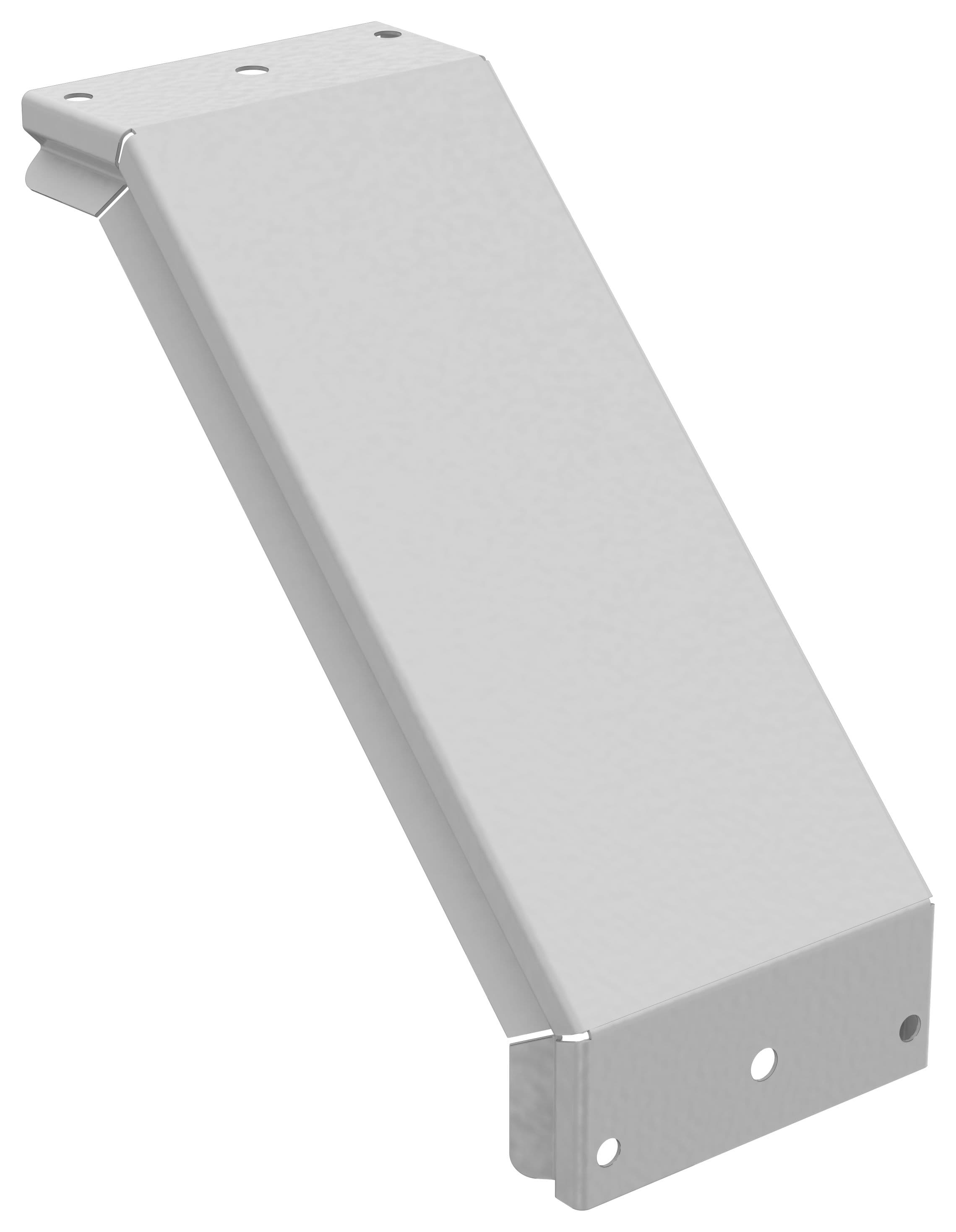 ESCA 7 Кр. пов. верт. внеш. 90град 80х80-1,5 RAL 9016 IEK