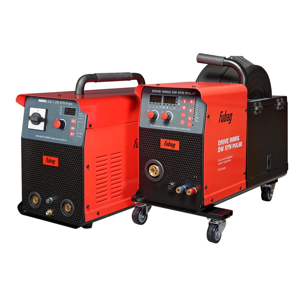 Полуавтомат сварочный INMIG 500T DW SYN PULSE, Подающий механизм DRIVE INMIG DW SYN PULSE, Горелка F
