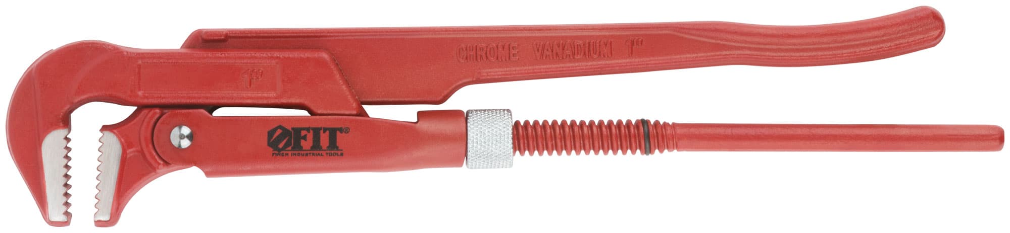 Ключ трубный газовый Профи 90 гр (тип L), CrV сталь 1'' (300 мм)