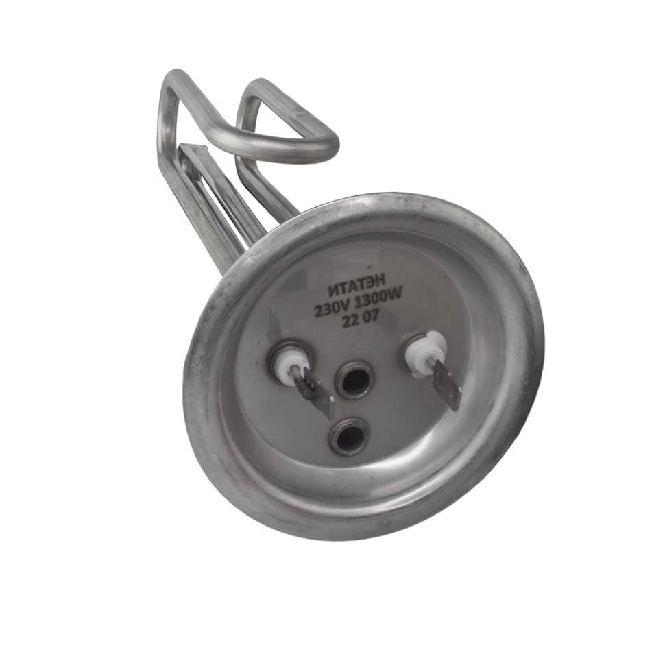 ТЭН, RF, 1300W, нерж, D92мм, М6, клеммы под разъем, L220мм, 230V