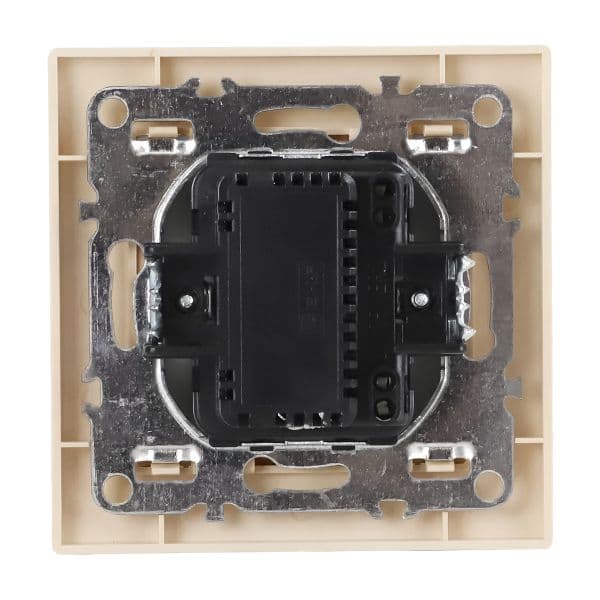 Розетка Минск USB 2-местная СП 2,1А бежевая
