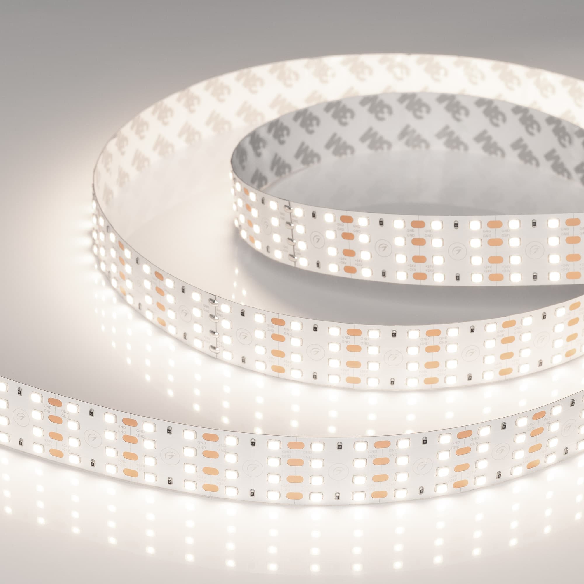 Лента светодиодная 15Вт/м 24В 4000K IP20 320LED/м UL-A320-24mm SMD 2835 3 м