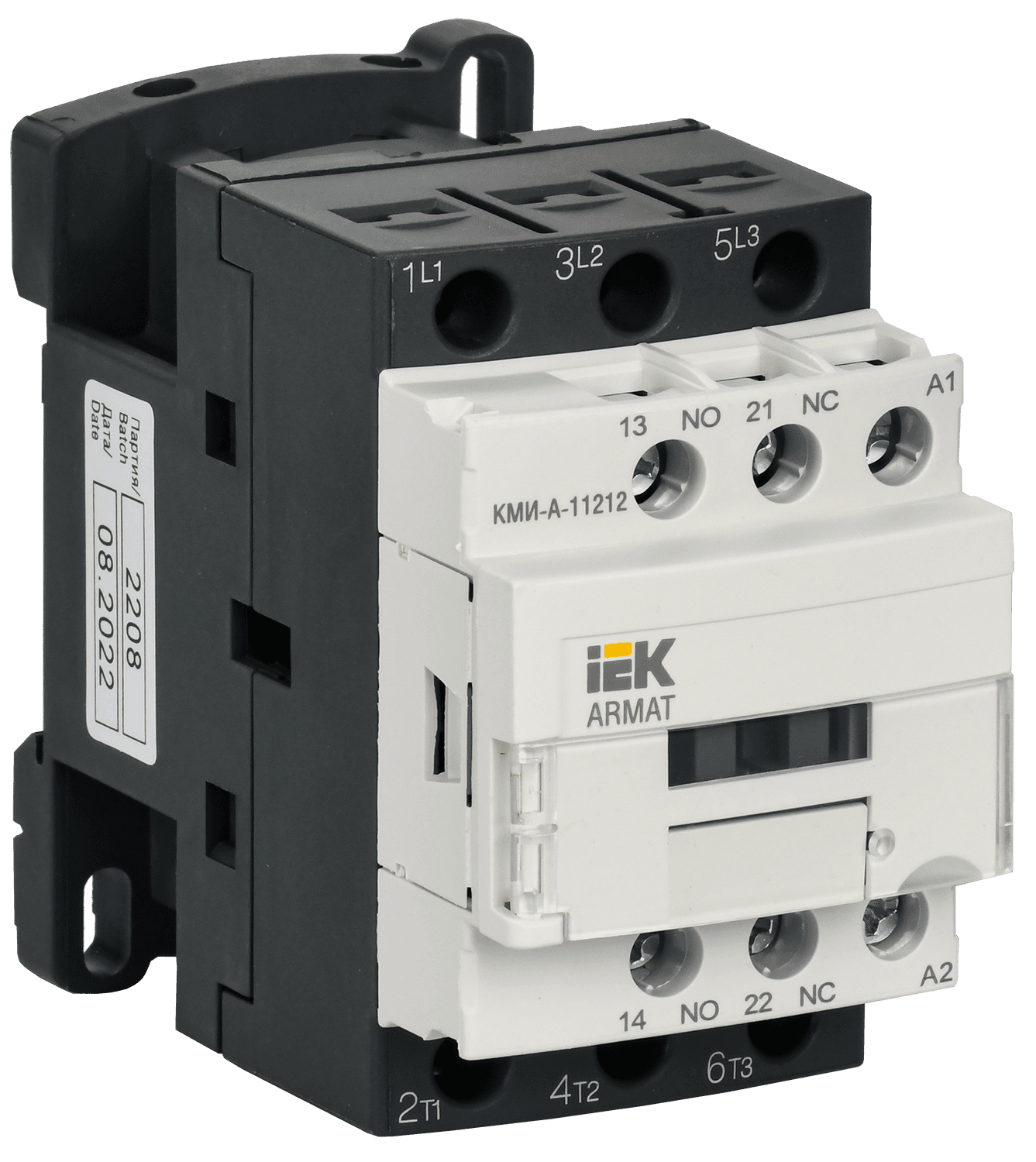 Контактор КМИ-А-11212 LC1D 12А 110В/АС3 1НО/1НЗ