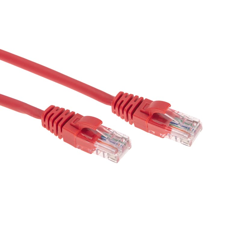 Патч-корд U/UTP, CAT 5e, RJ45-RJ45, 26AWG, LSZH, красный, 1,5м,