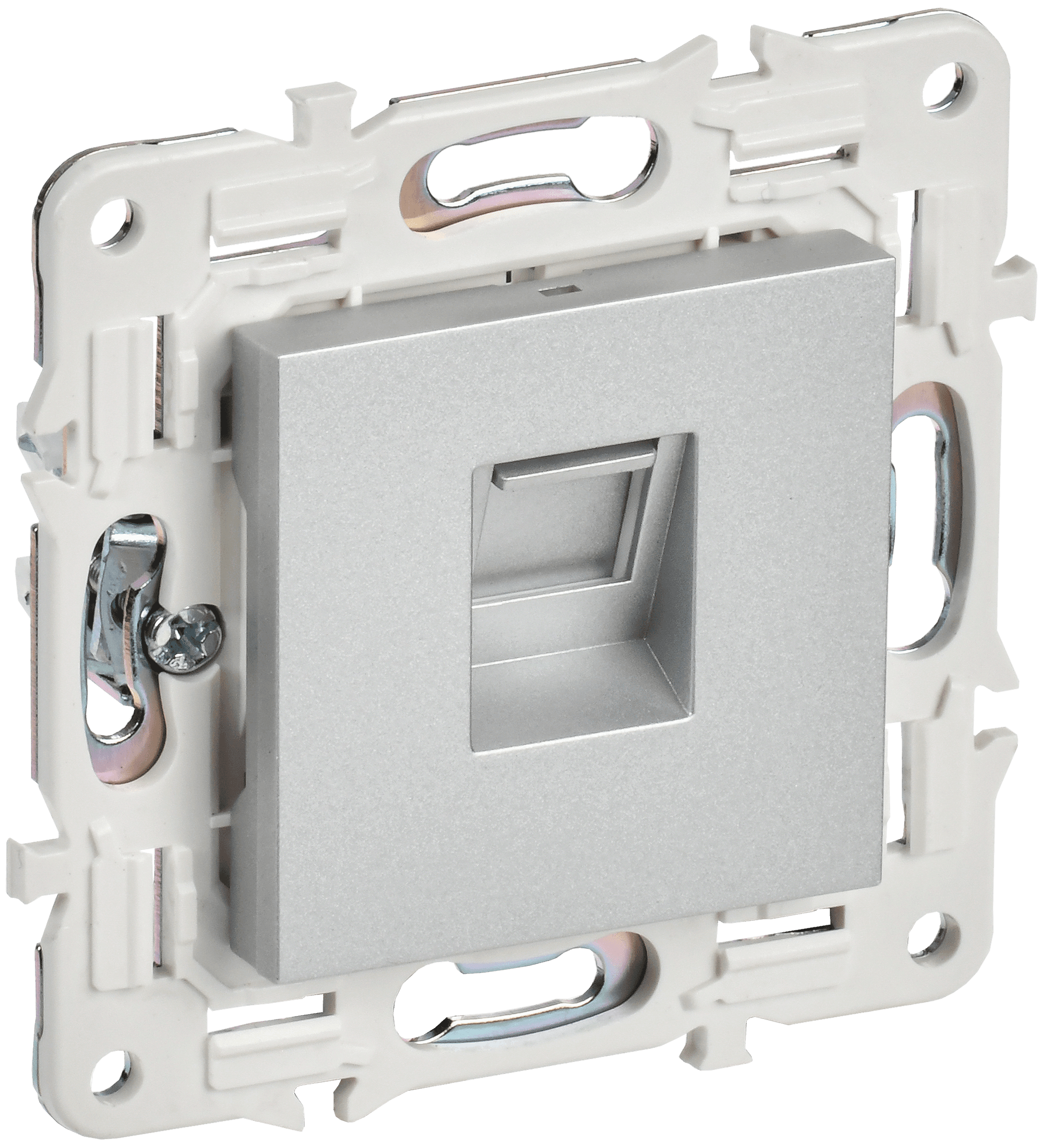 SKANDY Розетка компьютерная RJ45 кат.6 SK-K02S серебряный IEK