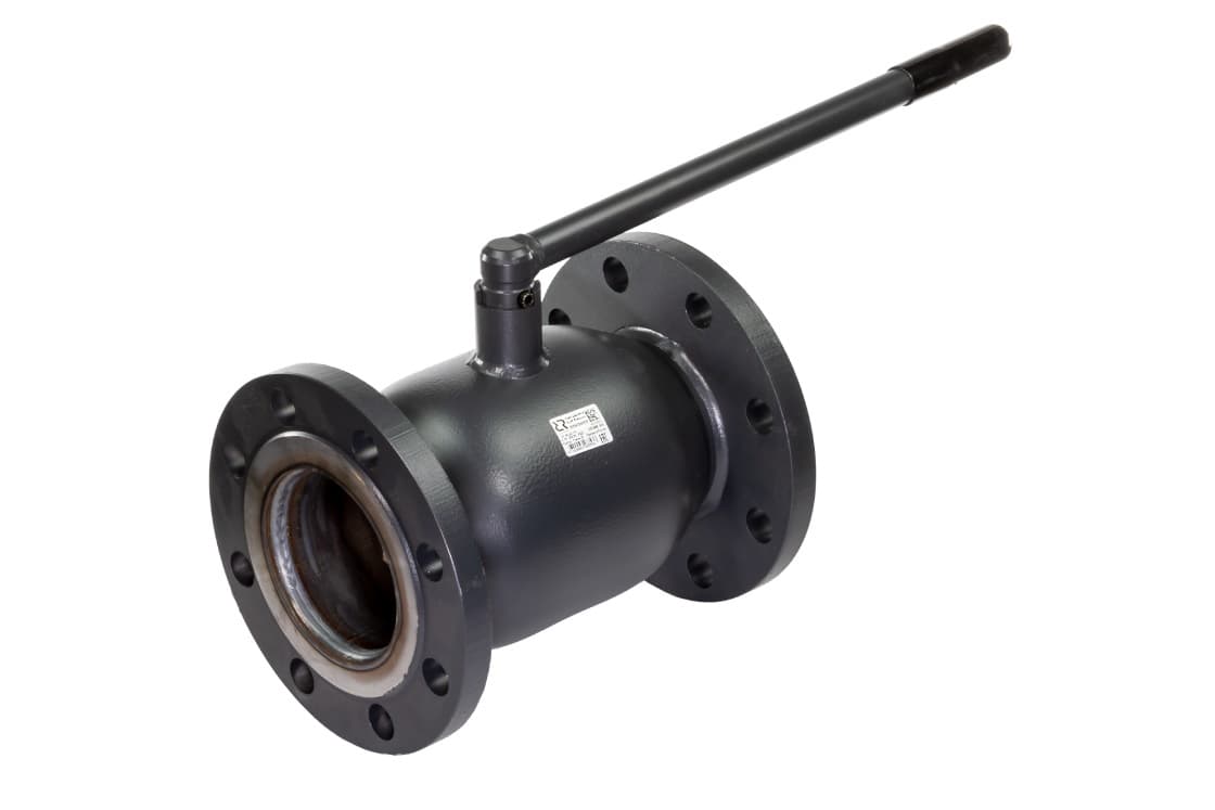 Кран шаровой RJIP Premium FF DN150 PN25 (фланцевый с рукояткой, стандартный проход)