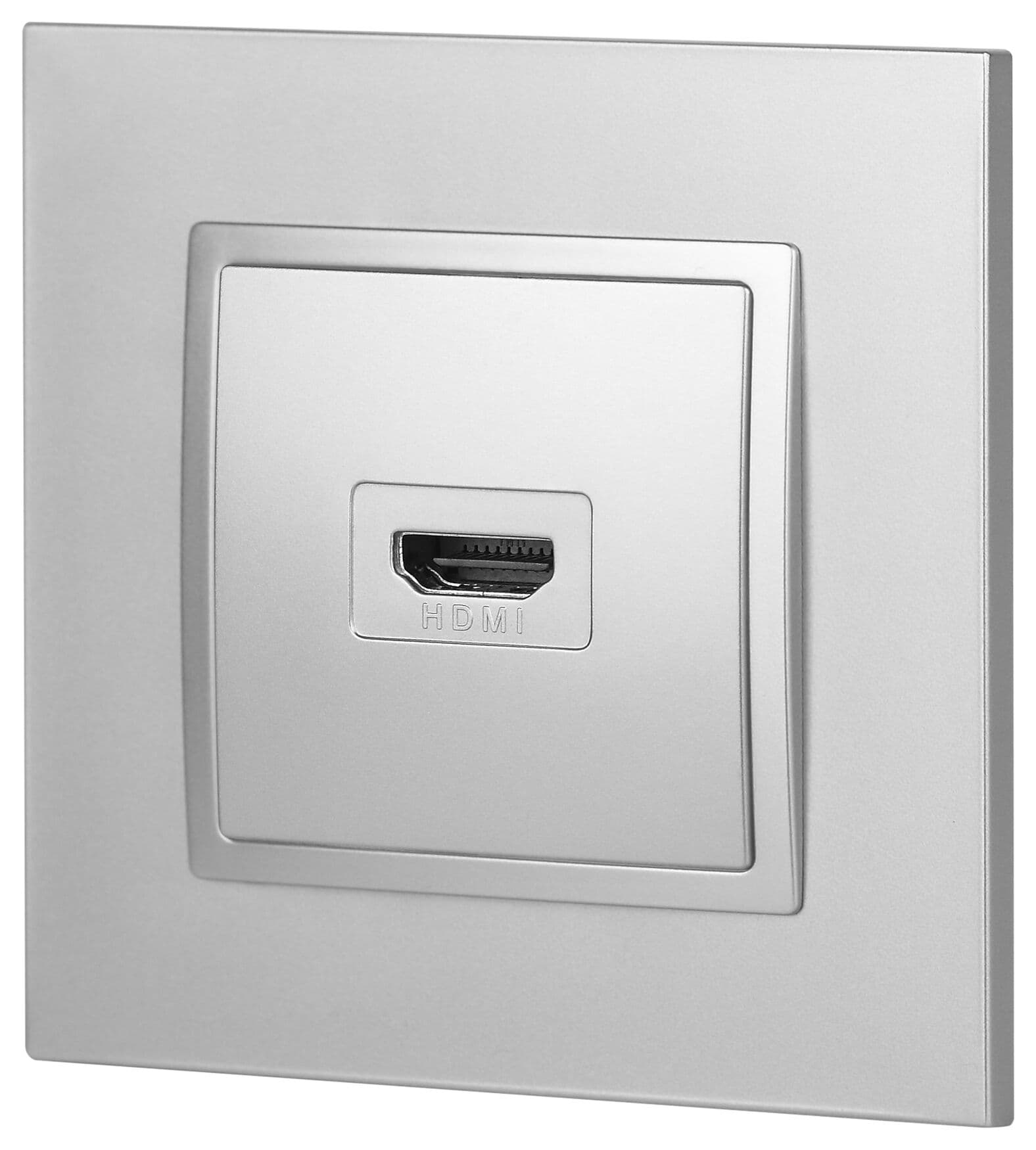 Розетка HDMI, Эра Elegance, алюминий, 14-3114-03