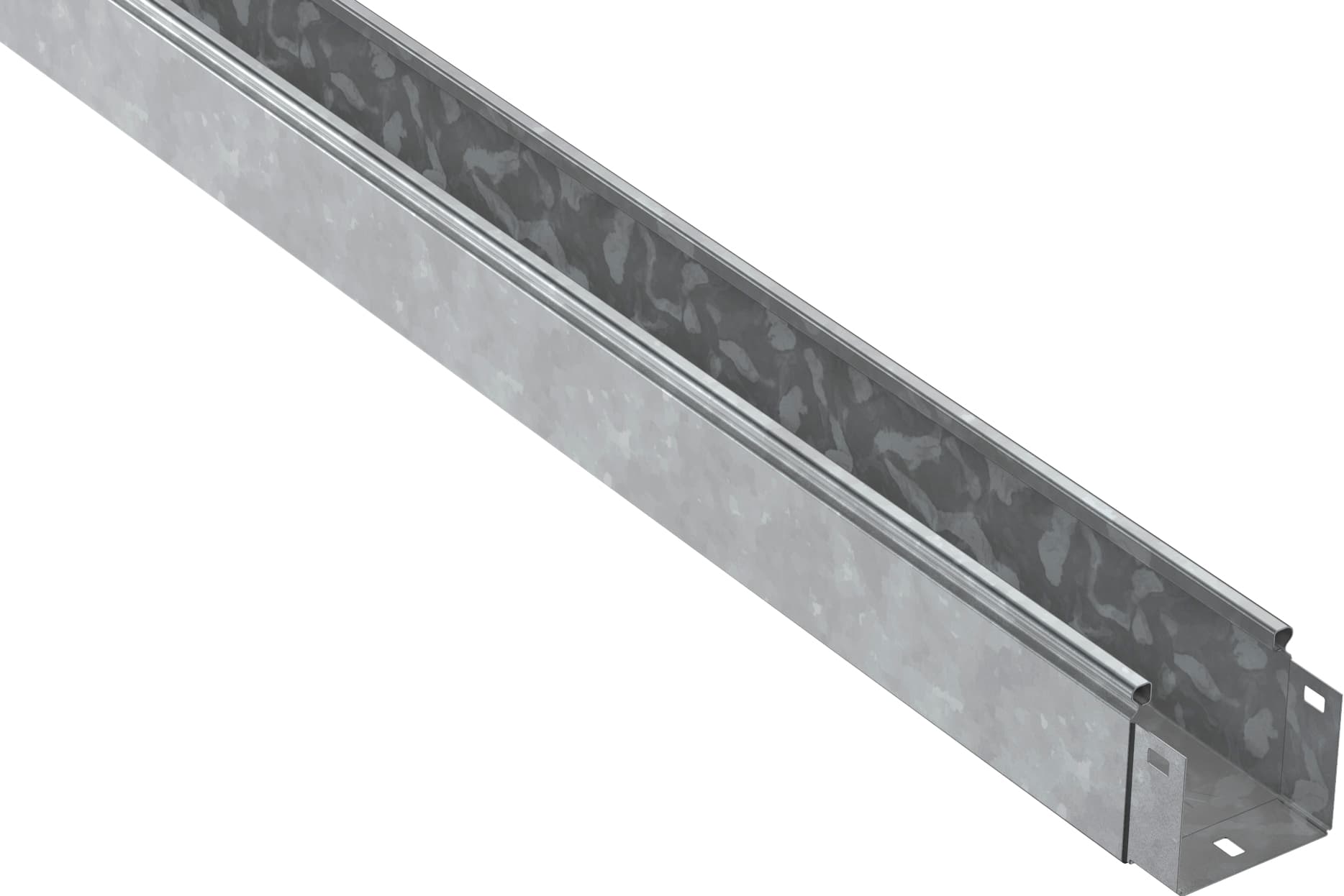 Лоток неперфорированный 80х100х3000-1.0 HDZ