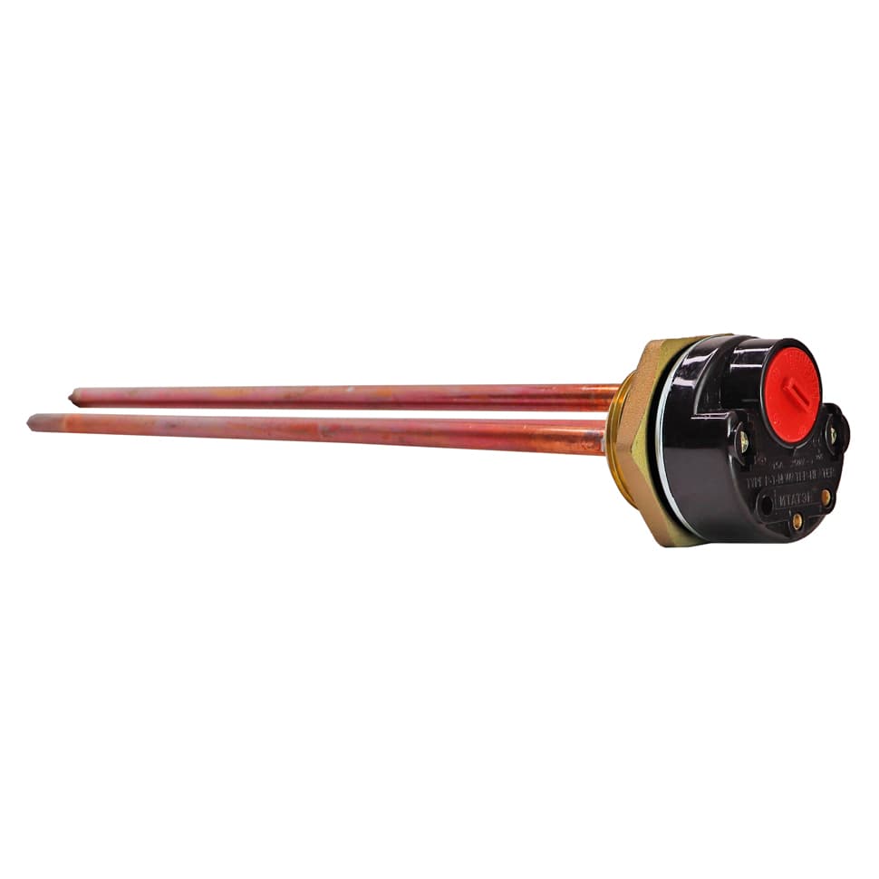 КОМПЛЕКТ: ТЭН RDT 2500W, D42мм, 220V + термостат + прокладка