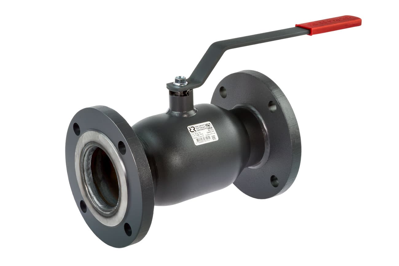 Шаровой кран RJIP Standard FF Ду65 Ру16 с рукояткой, стандартный проход