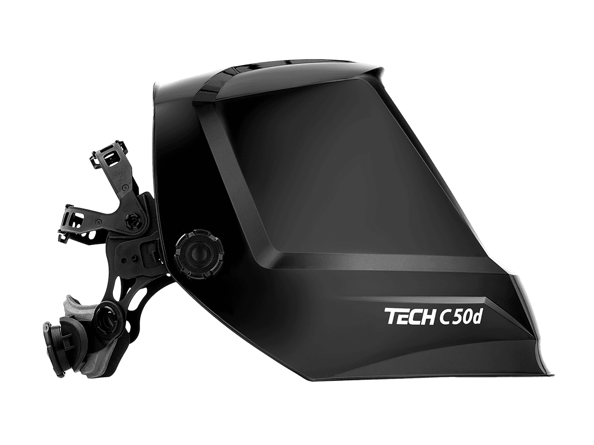 Щиток сварщика защитный лицевой (маска сварщика) TECH C50d