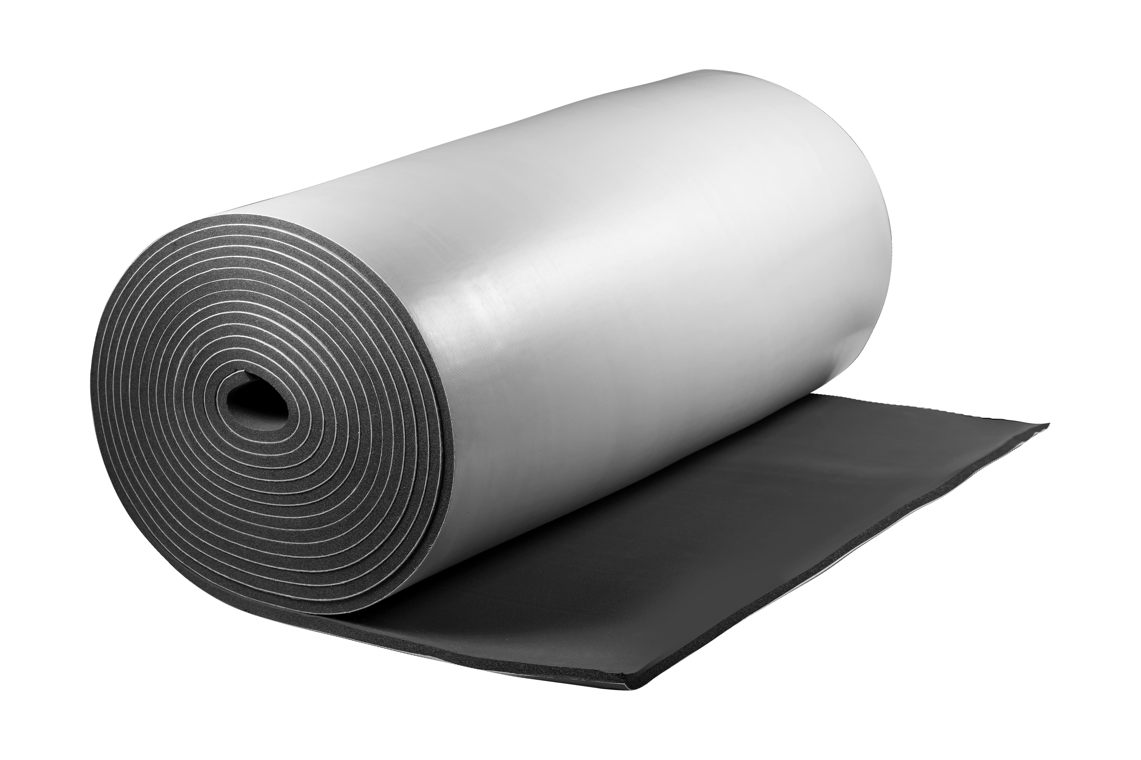 Рулон вспененный каучук K-FLEX 13x1000-14 ST IN CLAD grey