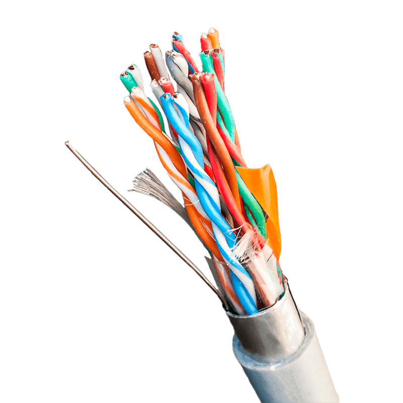 Витая пара F/UTP кат 5e 10x2xAWG24 Cu PVC IN 305м (RUS)