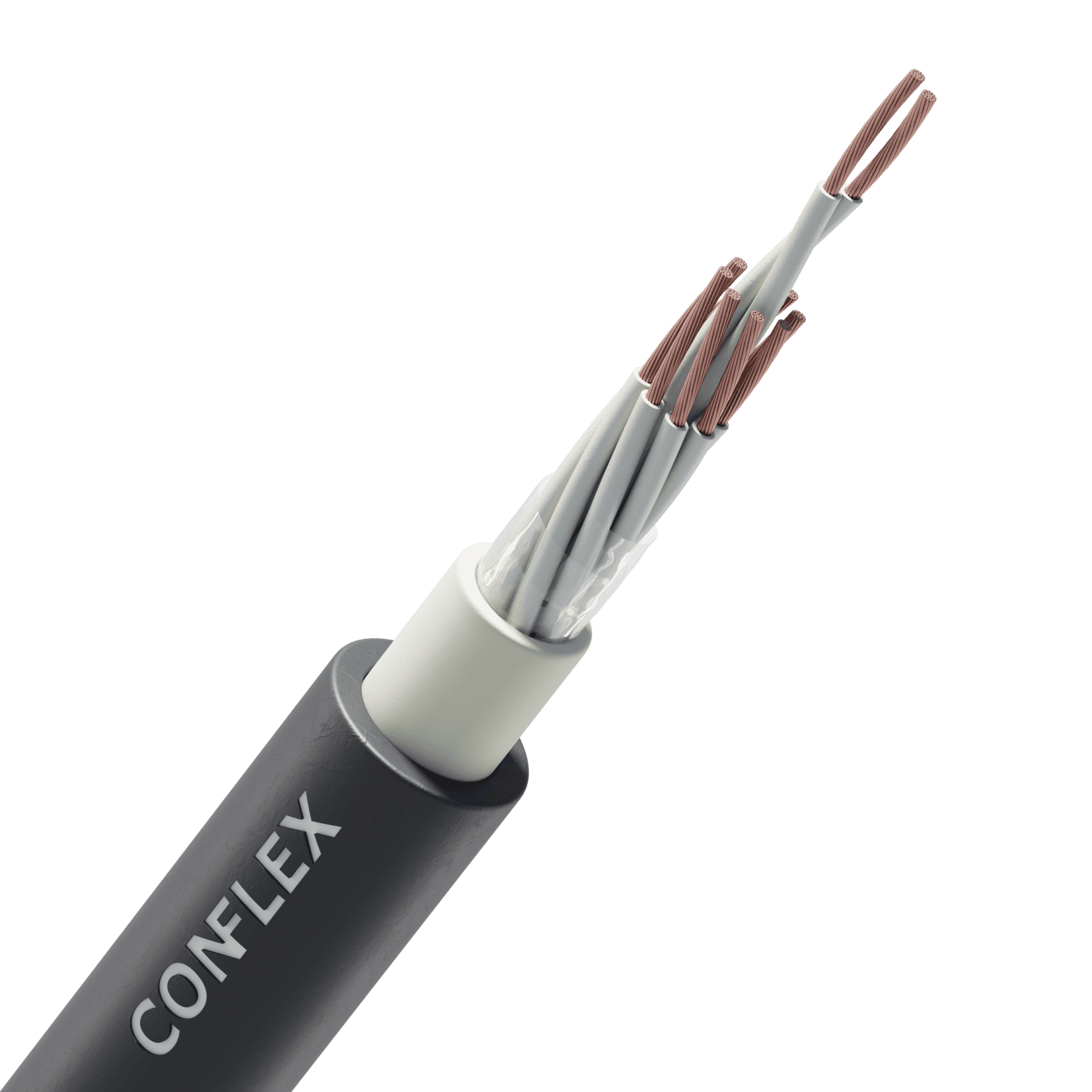 Кабель монтажный CONFLEX МКШВнг(А)-LS 10х0,75 ТРТС