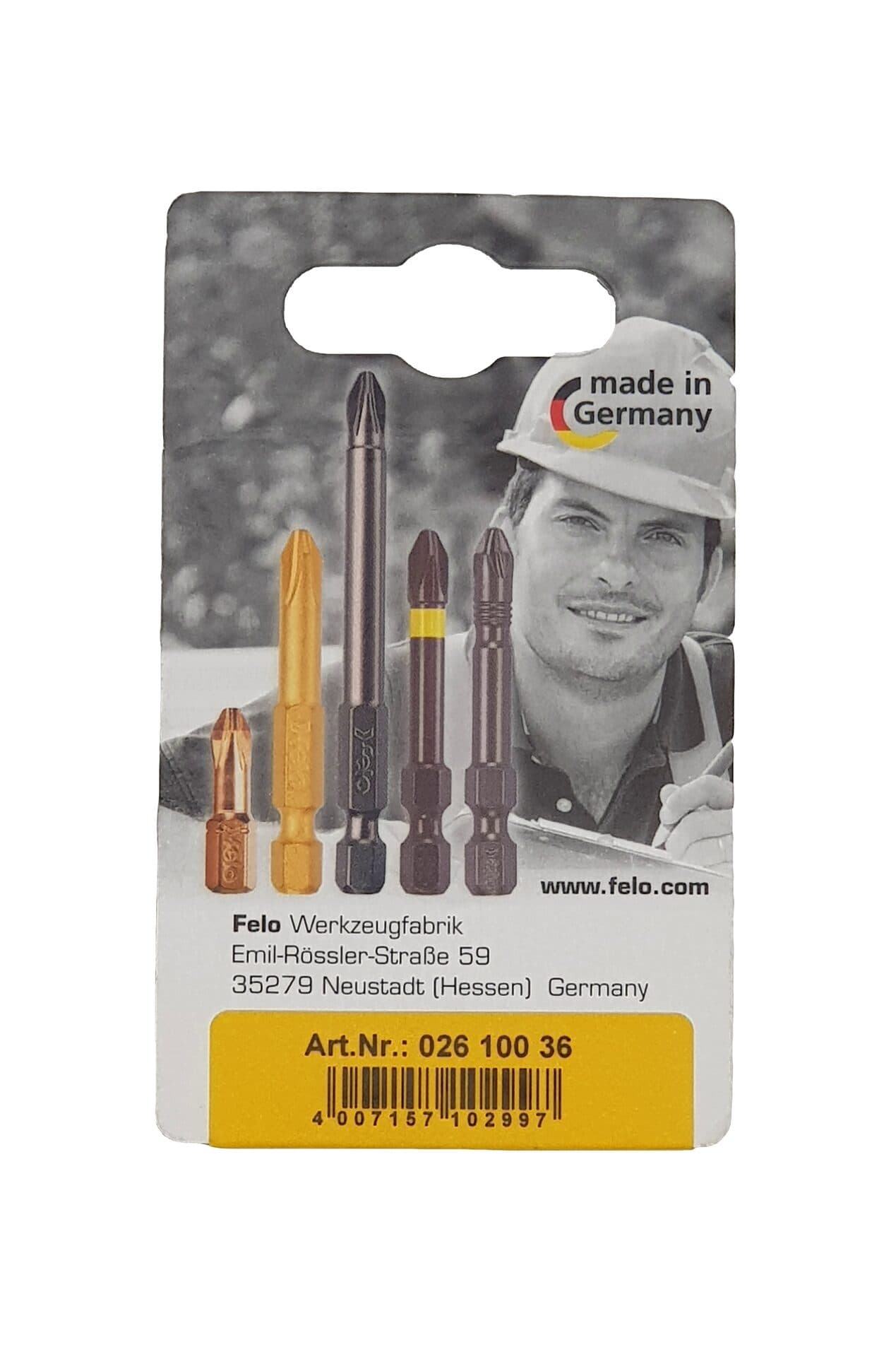Бита Torx 10X25, серия Industrial, 2 шт в блистере