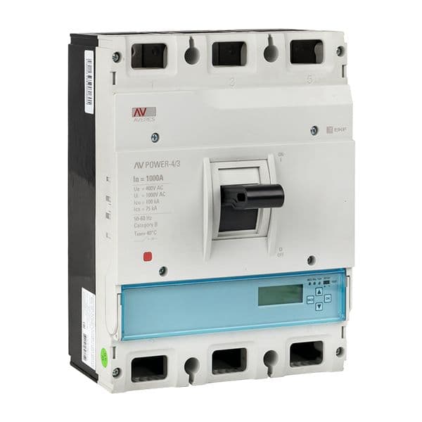 Автоматический выключатель AV POWER-4/3 1000А 100kA ETU6.0 AVERES