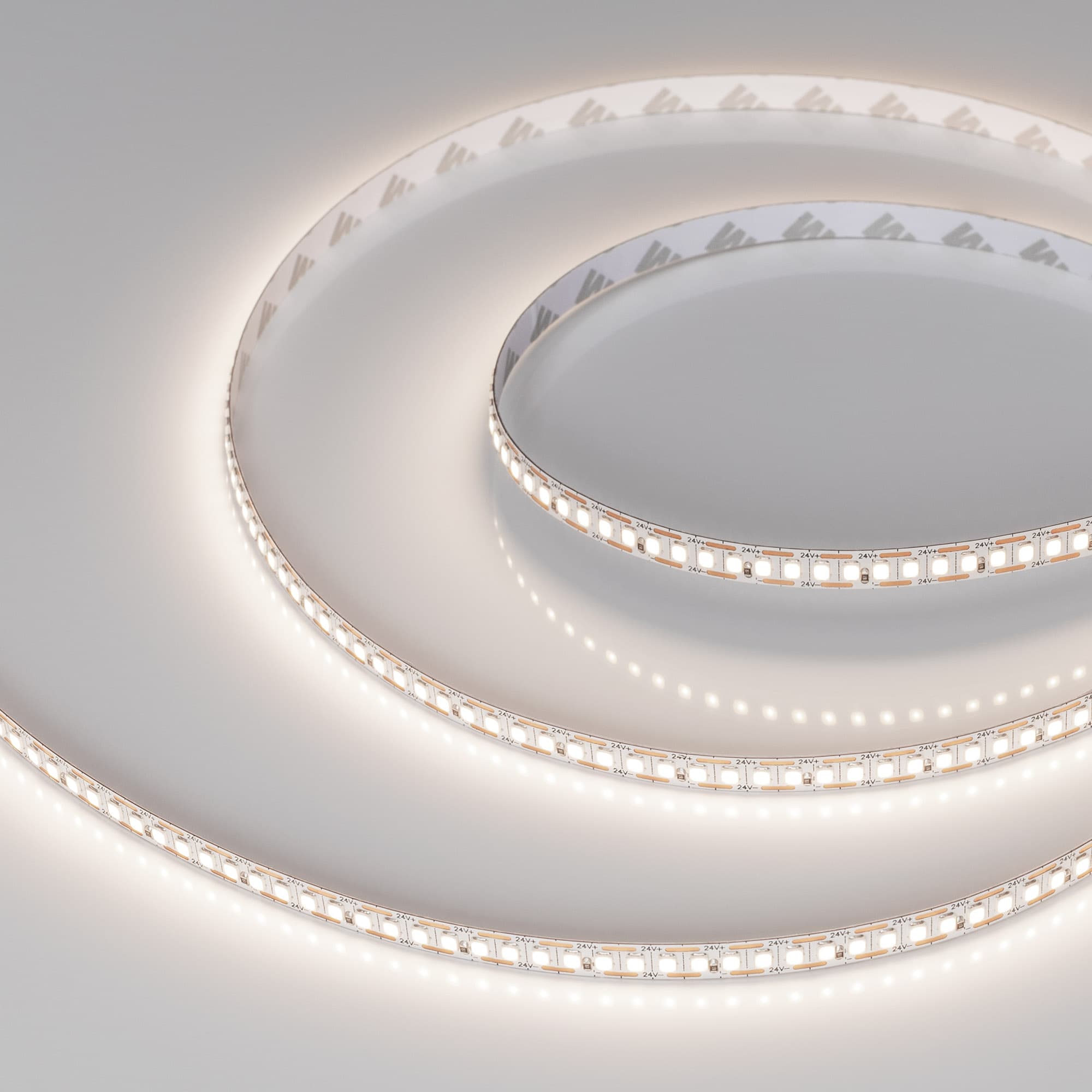 Лента светодиодная 16 Вт/м 24В IP20 4000K 200LED/м RT-A200-8mm SMD 2835 5 м