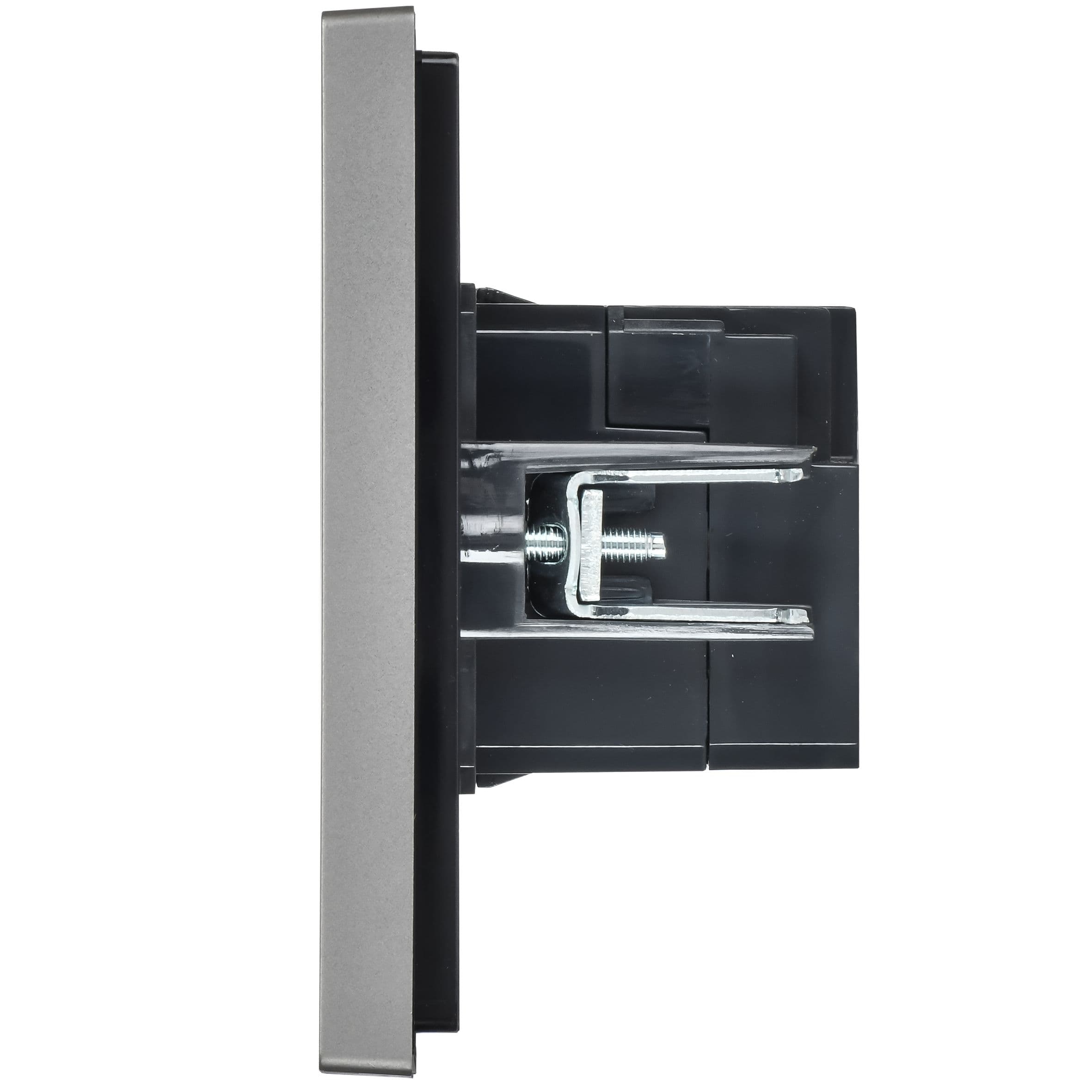 FORTE&PIANO Розетка USB A+A 3,1А FP549 сталь