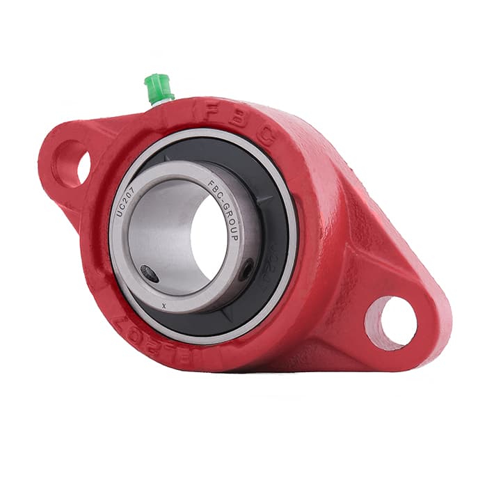 Подшипниковый узел UCFL207 (UC207+FL207) FBC (ГОСТ)