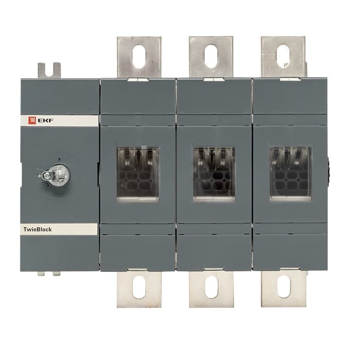 Рубильник 1600A 3P без рукоятки управления Twin block
