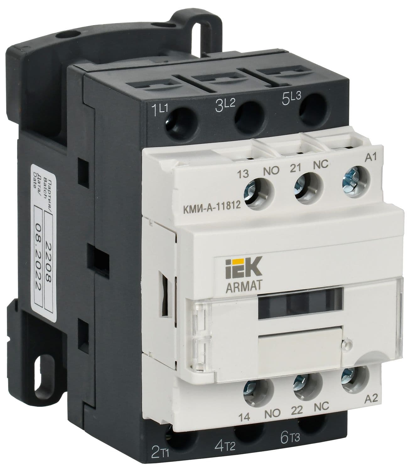 Контактор КМИ-А-11812 LC1D 18А 400В/АС3 1НО/1НЗ