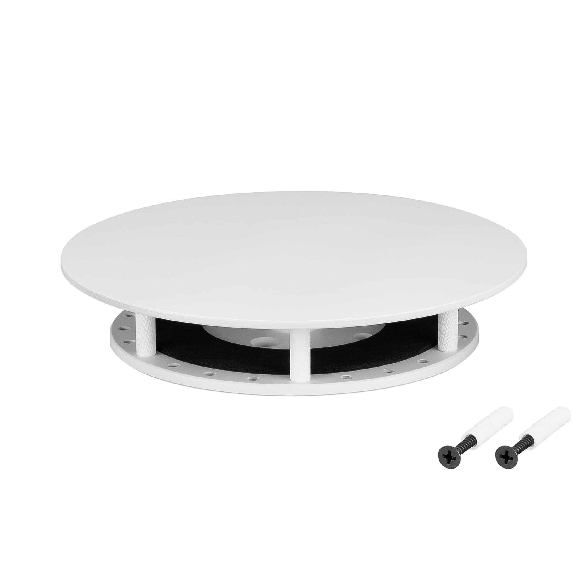 Крепление MOONLIGHT-BASE-ROUND-D25-M White, металл
