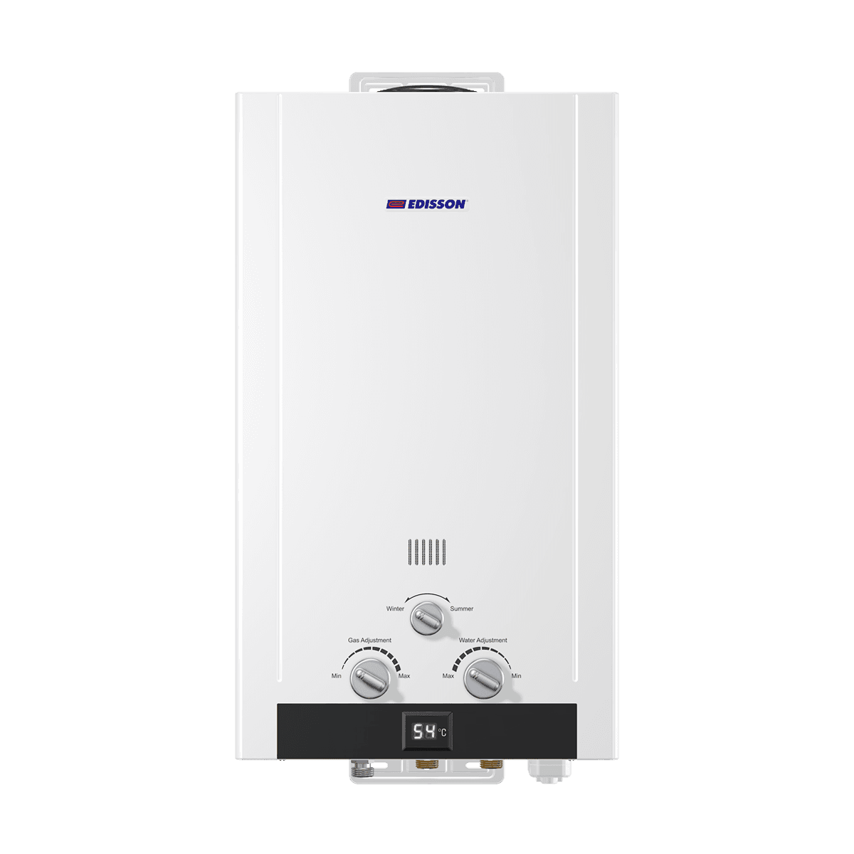 Водонагреватель газовый Edisson HEAT H 20 DL 10 л/мин с электророзжигом, сжиж.газ