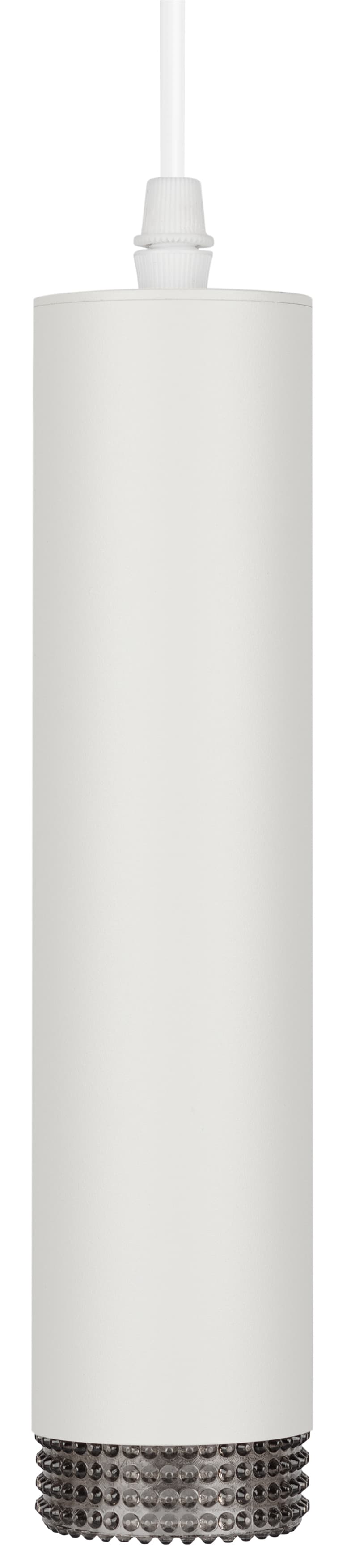 Светильник подвесной (подвес) PL18 WH/GR MR16 GU10 потолочный цилиндр белый, серый