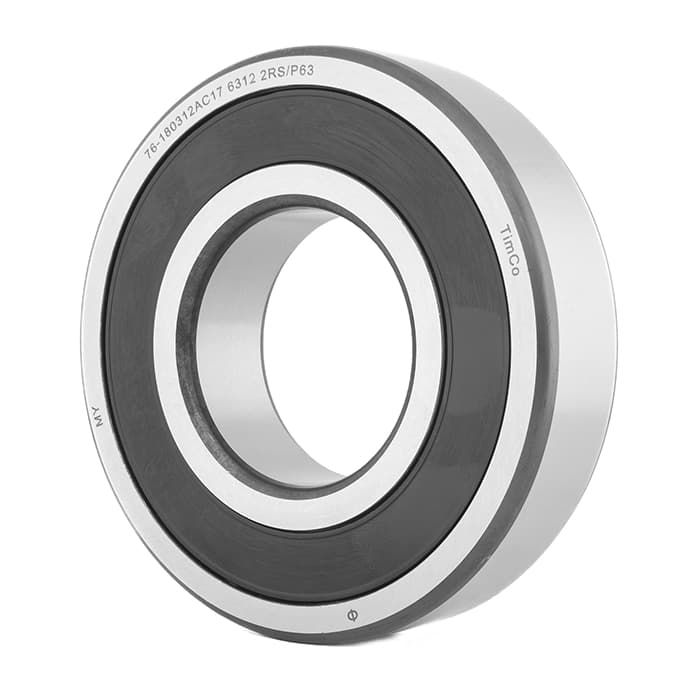 Подшипник 180312 АС17 (76кл.) (6312 2RS/P6C3) TimCo (ГОСТ)