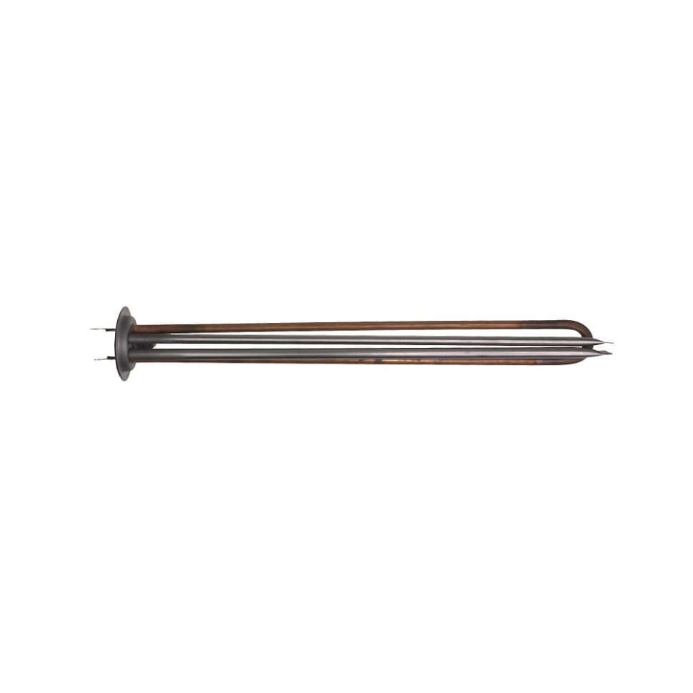 ТЭН RF 1500Вт, медь, D64мм, M6, клеммы под разъем, L392мм, 220В