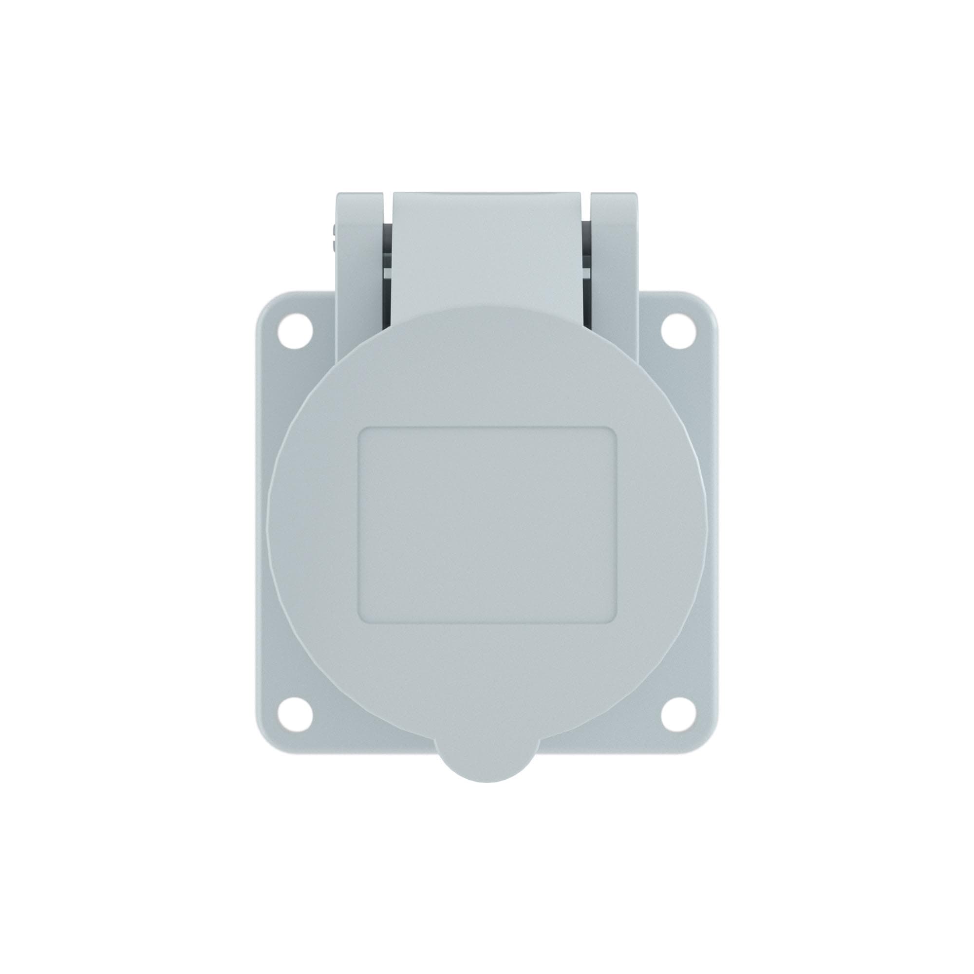 Розетка панельная 16А 40-50В/50-60Гц IP44 2 полюса