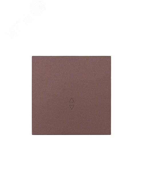 ZIMAВыключатель проходной 1-кл., 10 А, механизм, шоколад Lezard 704-7388-105QC