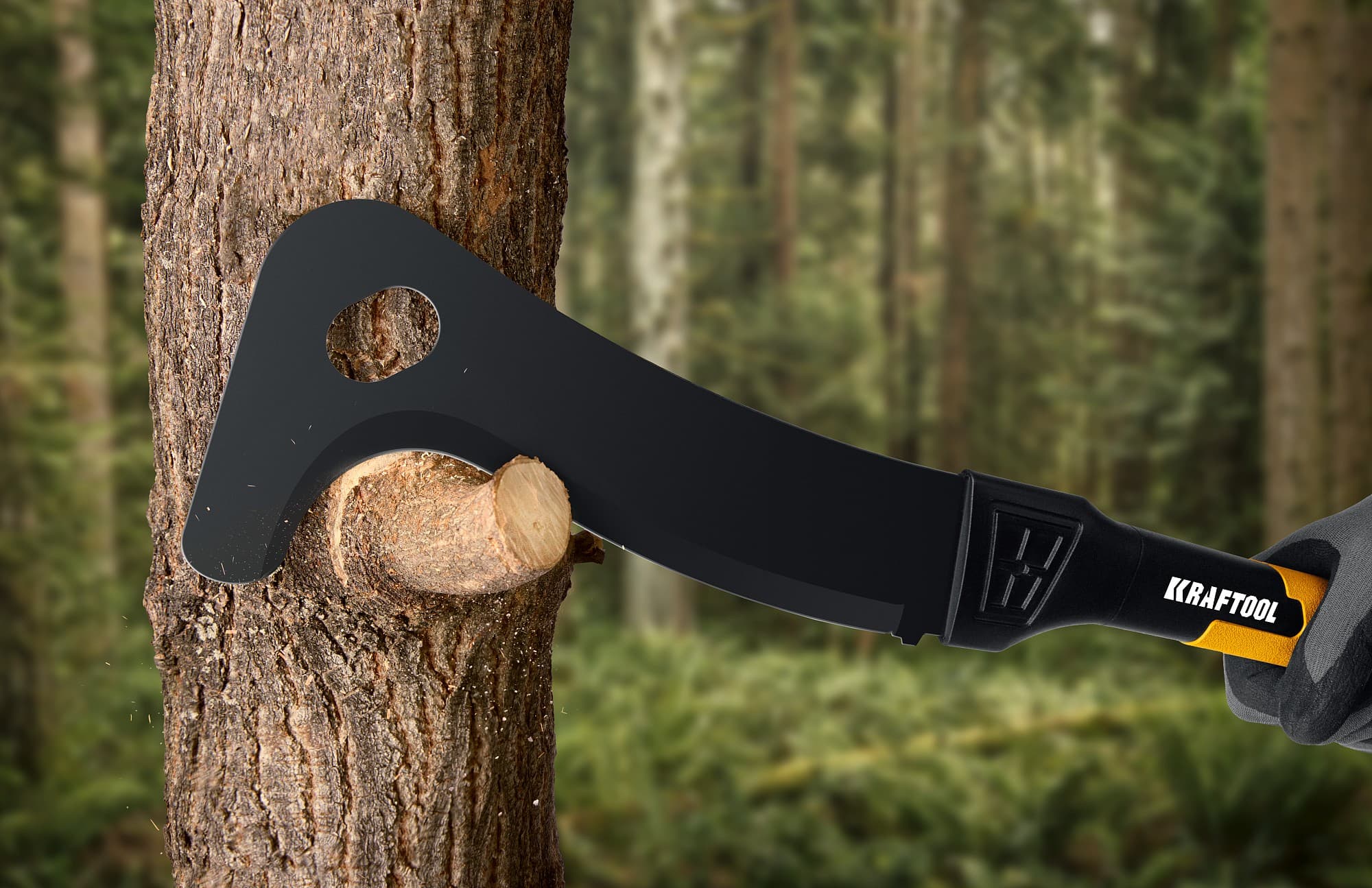 Секач cадовый компактный Brush AXE, 255/500 мм