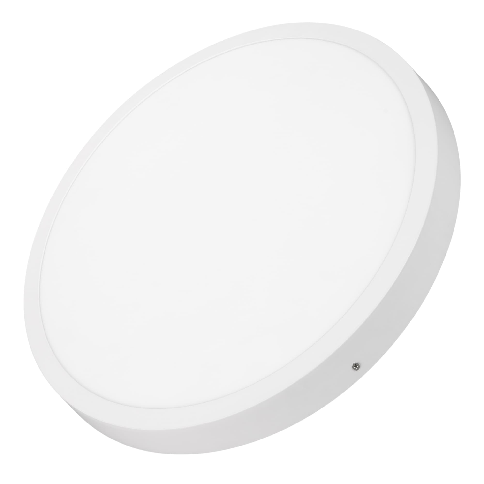 Светильник SP-BASIC-R600-48W Warm3000 WH, 120 deg, 230V, IP40 Металл, 3 года