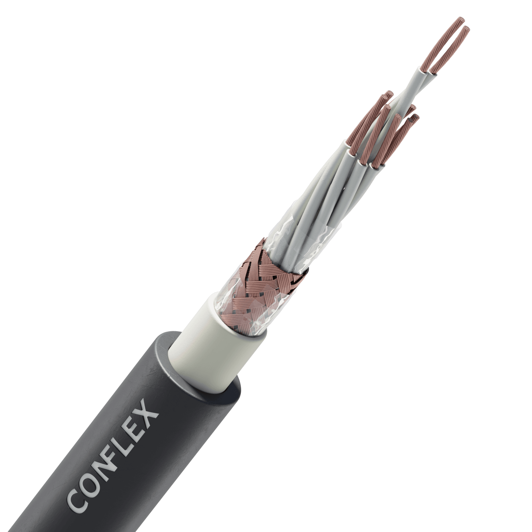 Кабель монтажный CONFLEX МКЭШВ 10х0,75 ТРТС
