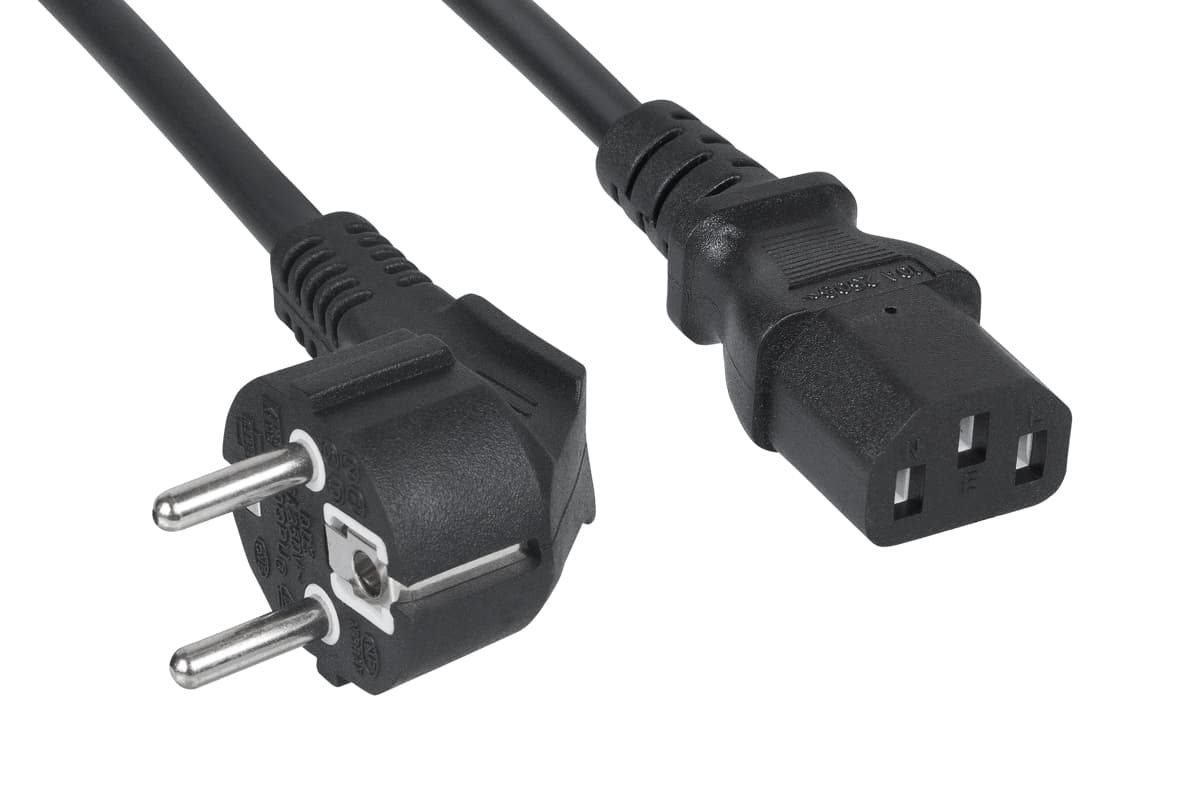 Кабель питания компьютера (Schuko+C13) (3x1.0). 1.8 м