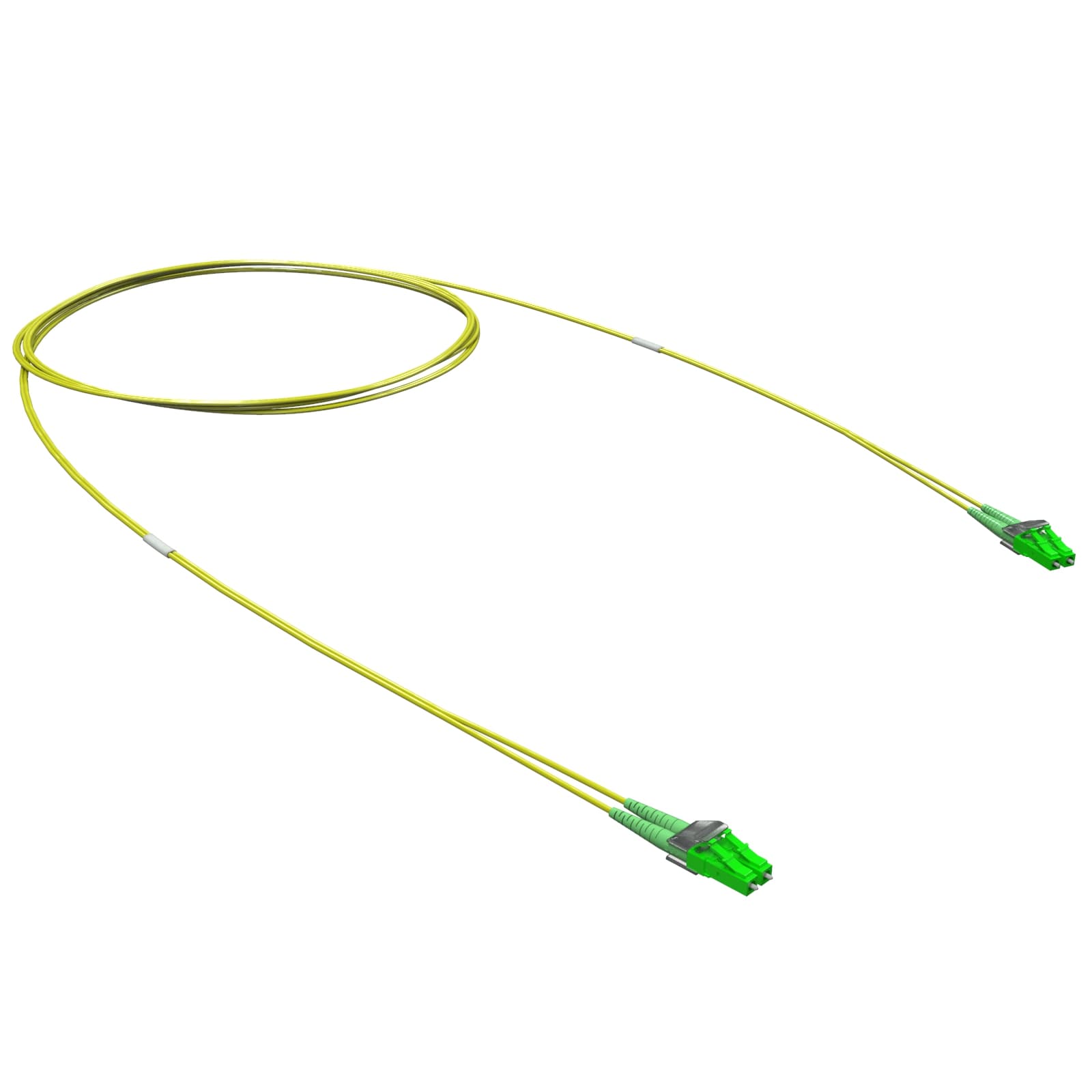 Патч-корд оптический двухволоконный (Duplex) LC/APC-LC/APC 9/125 (OS2) 3 м
