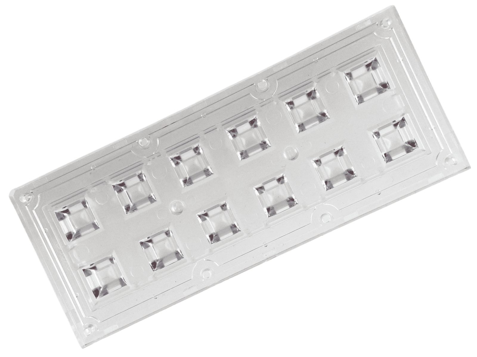Оптика вторичная DK-173-12H1-60deg (2x6-Dk 60deg) с уплотнителем