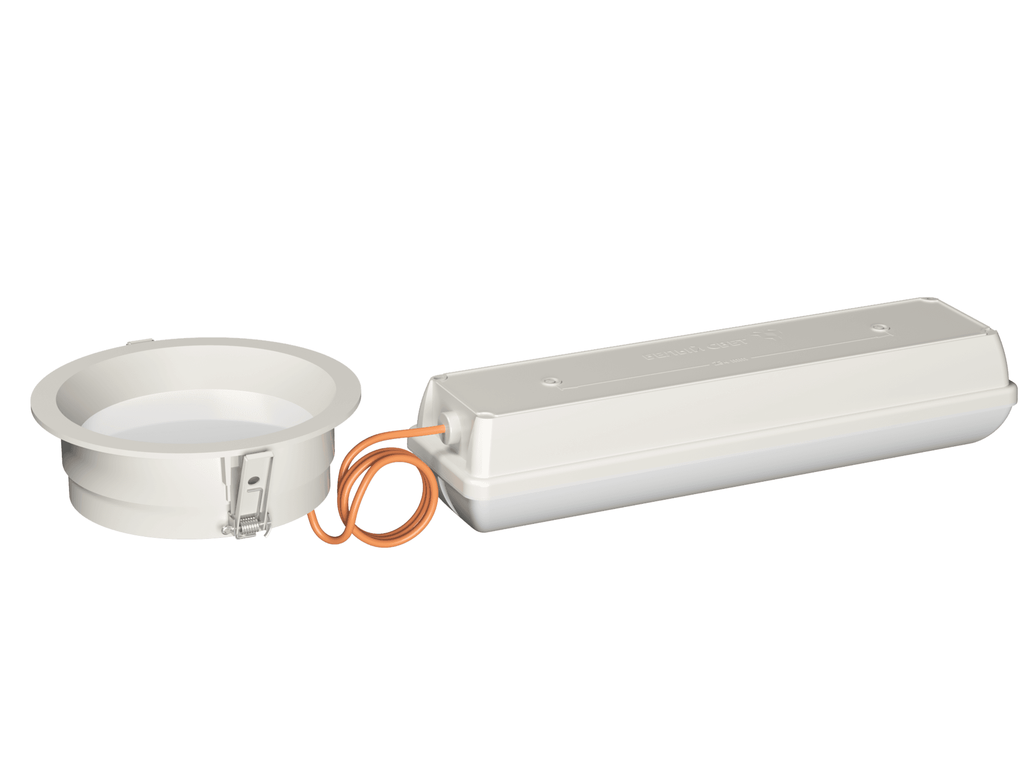 Аварийный светильник BS-DL-53-L1-STABILAR2 V03 White 3000K
