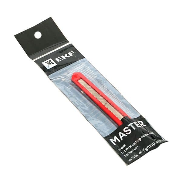 Нож с сегментированным лезвием 9 мм НСМ-10 Master