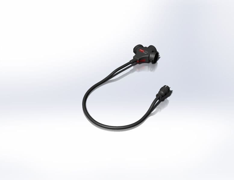 Удлинитель кабельный Male Schuko - 3 Schuko IP44 XTREM Н07RN-F 3G1.5 10 м