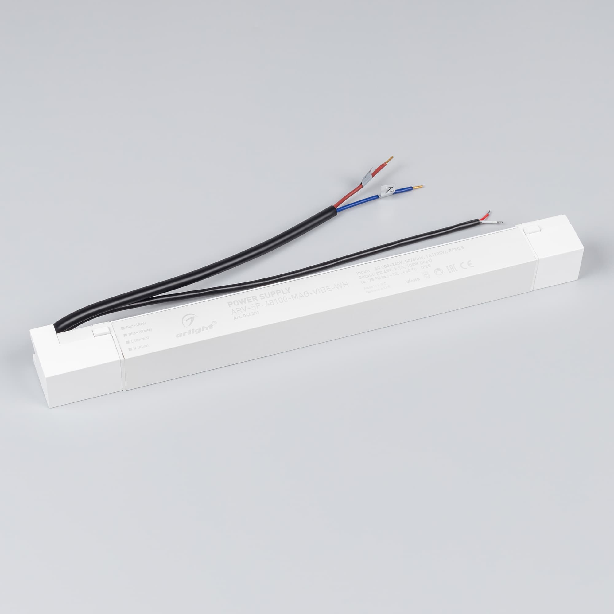 Блок питания ARV-DR150-48 (48V, 3.2A, 150W) ( IP20 DIN-рейка)