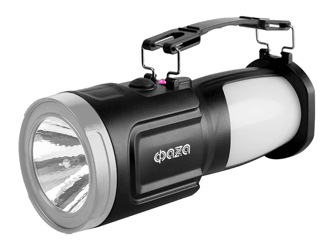 Фонарь аккумуляторный AccuF8-L1W/L24-bk (черн.)