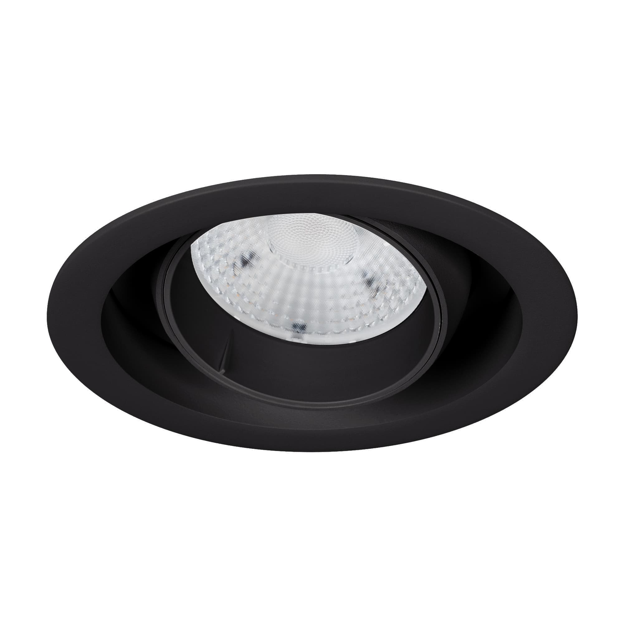 Светильник MS-VORTEX-BUILT-R135-30W Warm3000 (BK-BK, 17 deg, 230V) (ARL, IP20, металл, 5 лет)