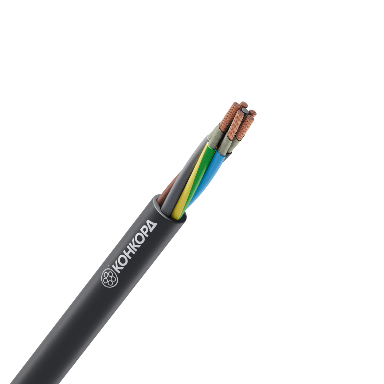 Кабель силовой КГППнг(А)-FRHF 5х6(N,PE) 380/660-2 ТРТС