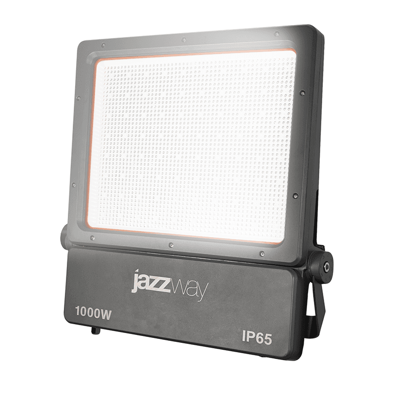 Прожектор светодиодный PRO+ ДО-1000w холодный 6500K 150000 Лм IP65 60 градусов JazzWay