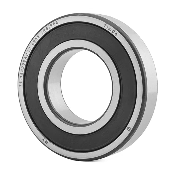 Подшипник 180208 АС17 (76кл.) (6208 2RS/P6C3) TimCo (ГОСТ)